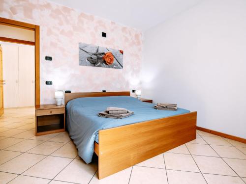 Ένα ή περισσότερα κρεβάτια σε δωμάτιο στο Apartment Amelia by Interhome