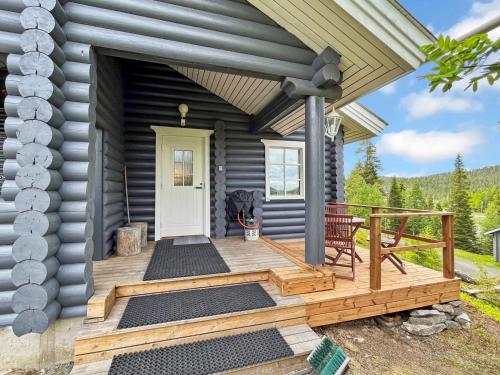 Bygningen som feriehuset ligger i