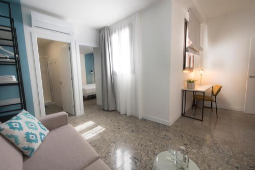 Χώρος καθιστικού στο Apuntadores 8