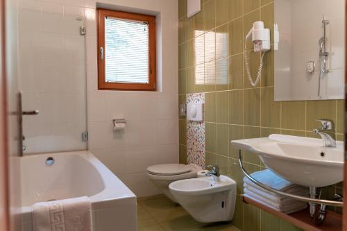 Koupelna v ubytování Luxury Apartments Bolf
