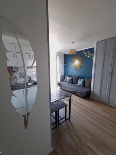 Posezení v ubytování Appart avec terrasse proche plage - classé 2 étoiles