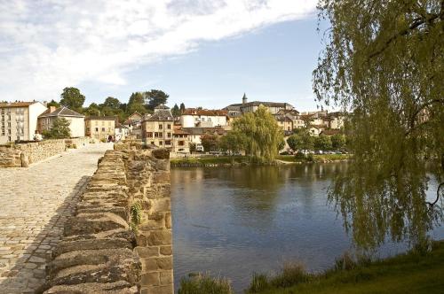 a view of a river in a city at ibis budget Limoges Centre Gare in Limoges