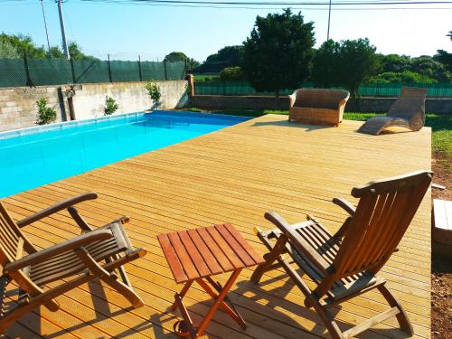 The swimming pool at or close to La Casa di Ludovica