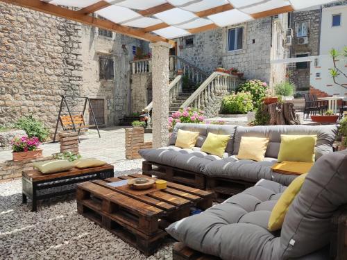 Posezení v ubytování Guest House Klaudija