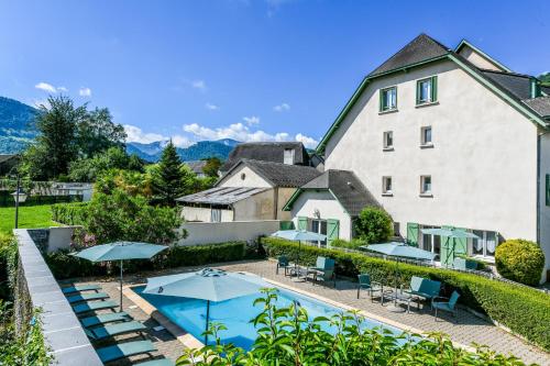 Πισίνα στο ή κοντά στο Logis l'Auberge de l'Étable