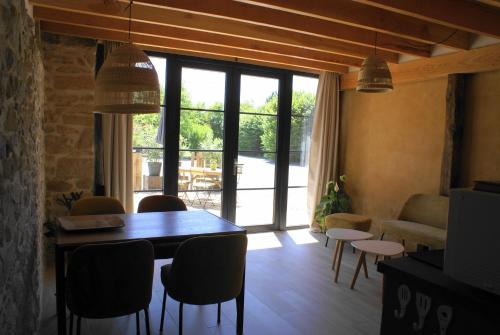 Χώρος καθιστικού στο vakantiewoning Odiel & Gabrielle
