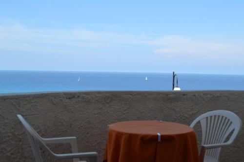 En balkon eller terrasse på Hotel Costa Azzurra
