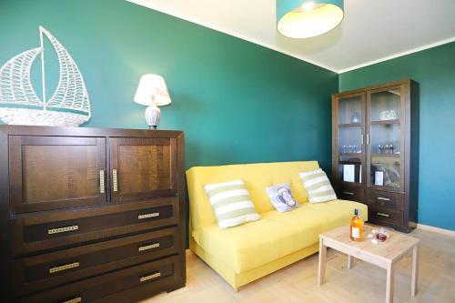 Ruang duduk di Apartament Stara Latarnia