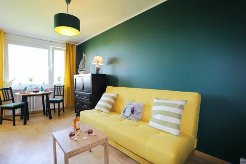 Ruang duduk di Apartament Stara Latarnia