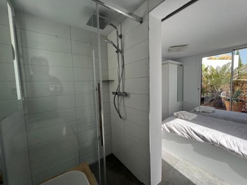 Et badeværelse på Casa Palm Tree