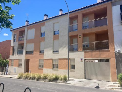 Bygningen som lejligheden ligger i