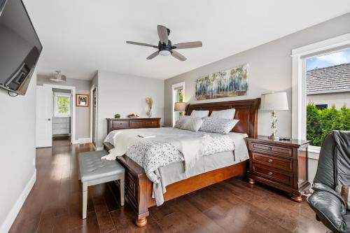 Säng eller sängar i ett rum på Casa Grande Lakeview House