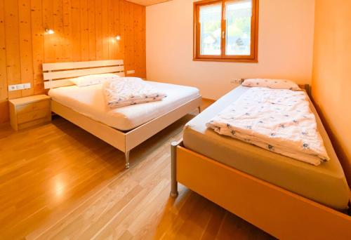 Cama o camas de una habitación en Haus Helga