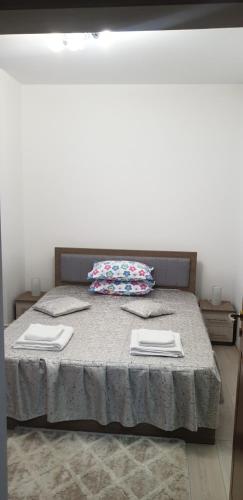 Postel nebo postele na pokoji v ubytování Apartament KEDA