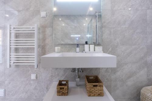 Phòng tắm tại Casa Monte Salema