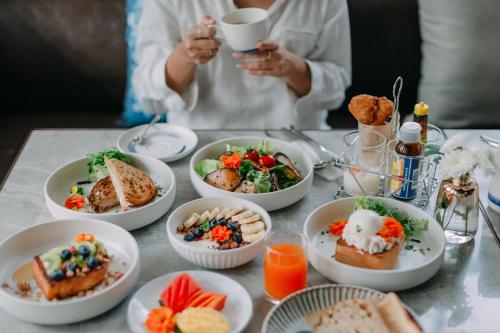 Mad på hotellet eller i nærheden