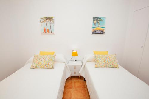 A bed or beds in a room at Cristina III