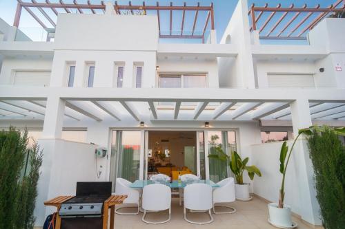 Balkón alebo terasa v ubytovaní Townhouse El Romeral