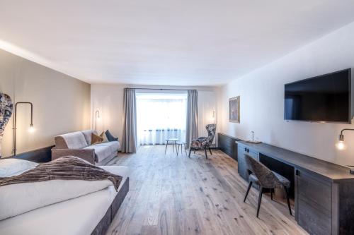 Postel nebo postele na pokoji v ubytování B&B Zur Traube