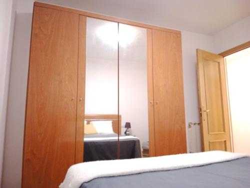 Cama o camas de una habitación en Apt. Descenso del Sella, Arriondas