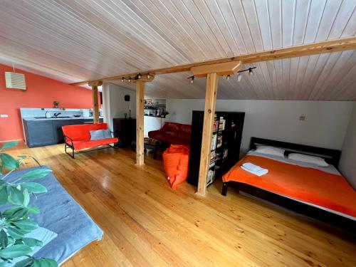 Gallery image of Studio apartment and FREE airport transfer in Rīga