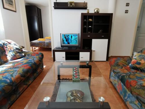 Et tv og/eller underholdning på Apartment Skalnica