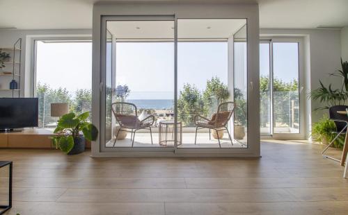 Balkoni atau teres di Vivalidays Apartour - Calella