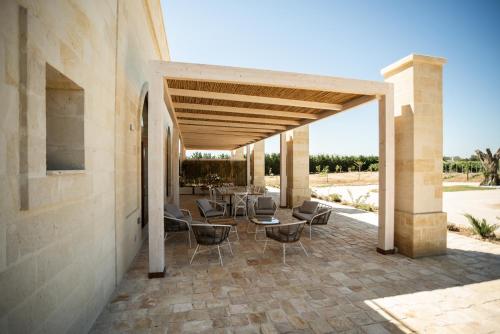 Μπαλκόνι ή βεράντα στο Masseria Torleanzi Wine Relais