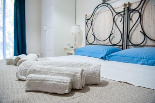 Ένα ή περισσότερα κρεβάτια σε δωμάτιο στο Vacanze al San Domenico