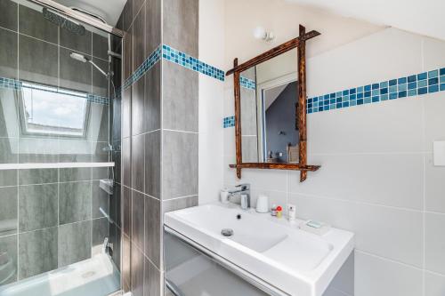 Kúpeľňa v ubytovaní La Maison des Fées