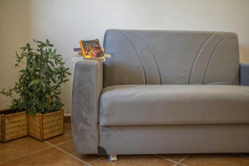 Posezení v ubytování B&B Carmelina