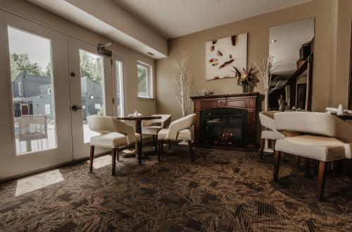 Χώρος καθιστικού στο Millcroft Inn & Spa