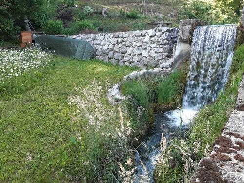 Jardín al aire libre en The Millhouse Bled