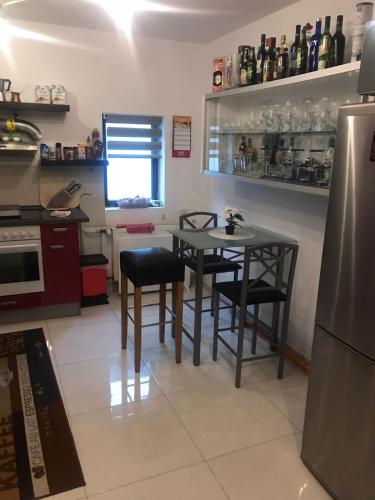 Η κουζίνα ή μικρή κουζίνα στο Seven‘S Apartments I