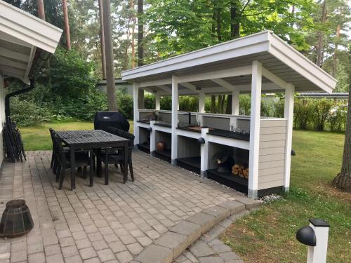 Zahrada ubytování Nordic Relax House - Stonehouse