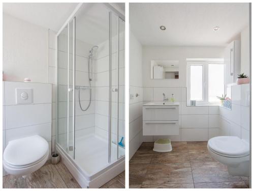Ванна кімната в Modern Apartment in Herbolzheim with Extensive Kitchen