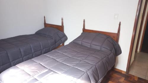 a bedroom with two twin beds in a room at Departamento Quinta Sección in Mendoza