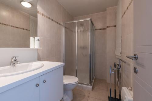 Koupelna v ubytování Sans Souci - residentie Neoportus