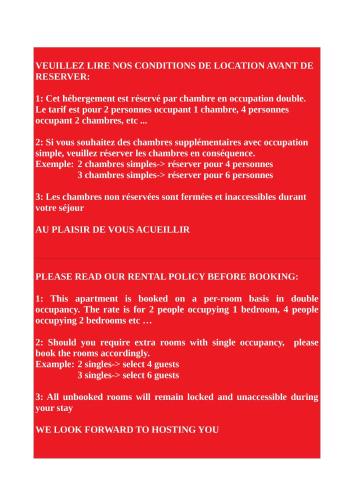 une capture d'écran d'une reprise avec un texte rouge dans l'établissement Chambres d'Hôtes & Gites La Chatellenie, à Saint-Aubin-le-Cauf