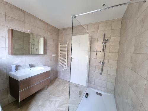 Kúpeľňa v ubytovaní Bel appartement 2 chambres climatisé centre ville