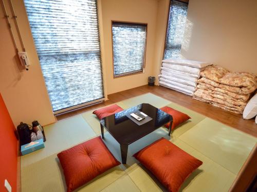 Posezení v ubytování Amenity Hotel Kyoto