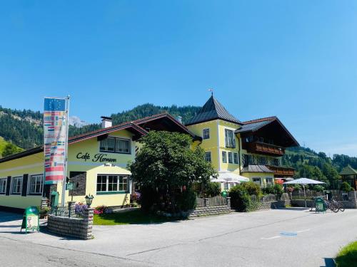 Das Gebäude in dem sich das Hotel befindet