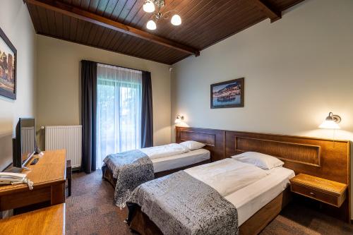 Postel nebo postele na pokoji v ubytování Aparjods