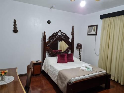 Katil atau katil-katil dalam bilik di Hotel Schneider
