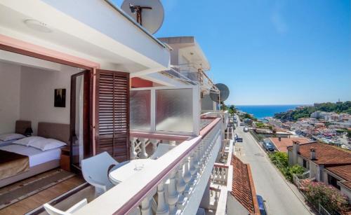 Balkón nebo terasa v ubytování Castello Apartments