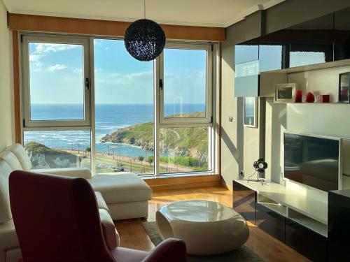 Fotografia z galérie ubytovania Parking, vistas al mar y tres habitaciones v destinácii A Coruña