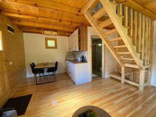 Kuchyň nebo kuchyňský kout v ubytování Apartman Lenka i Apartman Vagončić