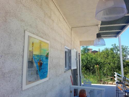 Balkón nebo terasa v ubytování B & B Villa Matisse