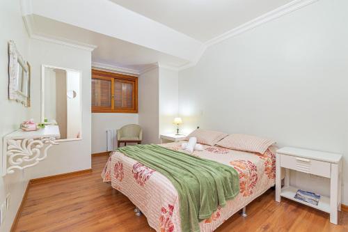 Cama o camas de una habitación en Rosa Apartamento Fonte Della Serra 501