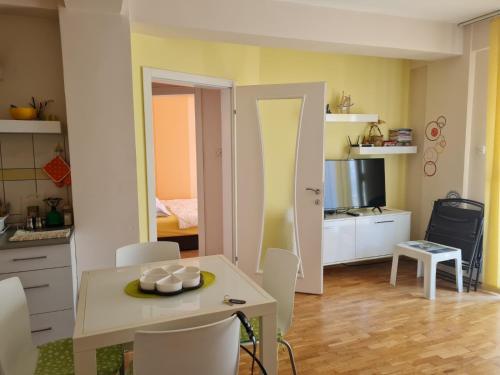 Kuhinja ili čajna kuhinja u objektu Tychy apartment